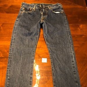 Levi’s 501 Button Fly Jeans Size 30 Waist x 34 Length
